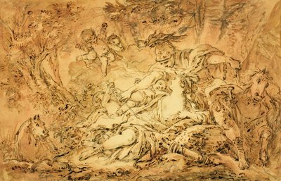 Rinaldo and Armida by François Boucher